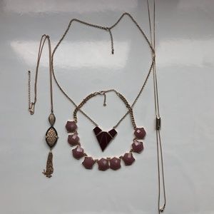 Necklace Bundle, Rose, Mixed metal, Long